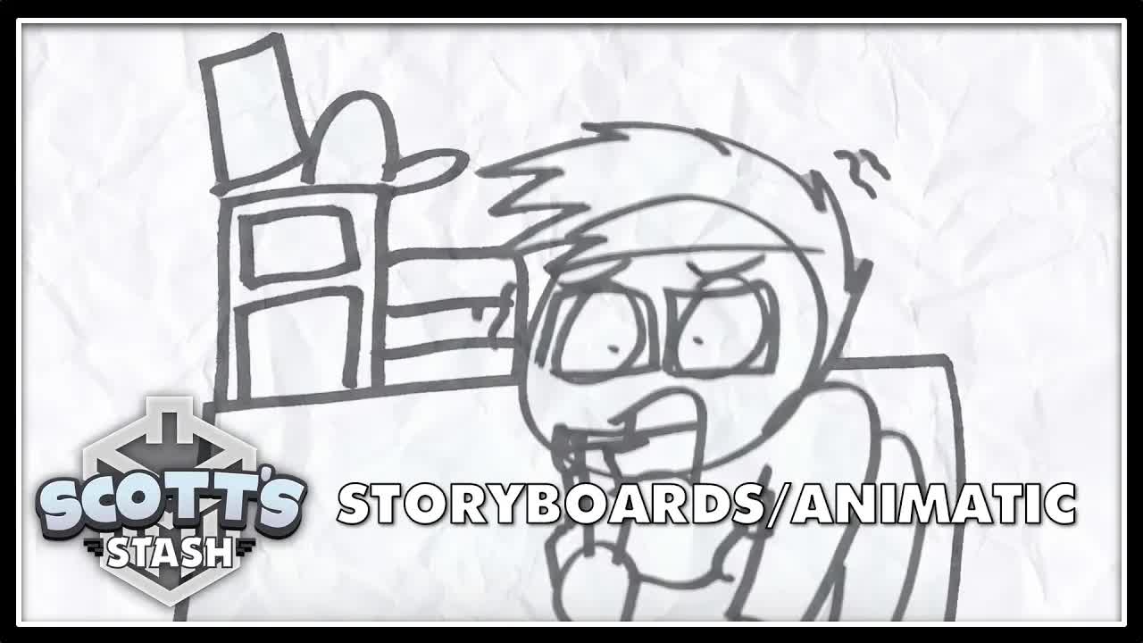 Storyboards/Animatics - It's a Bargain Bin Christmas